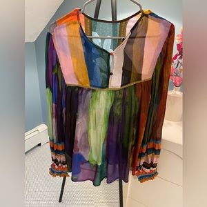NWT Anthropologie blouse/shirt. Size S